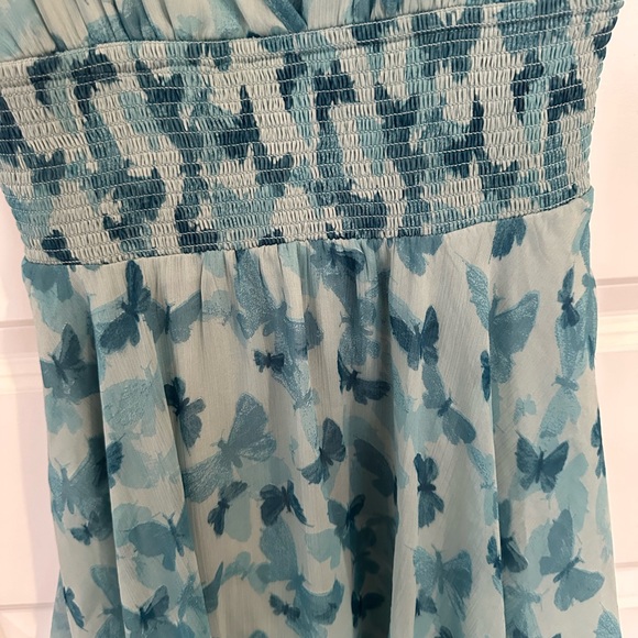 Blue Floral Dress - Picture 2 of 8